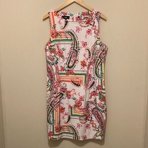 AGB sleeveless sheath dress Sz 16